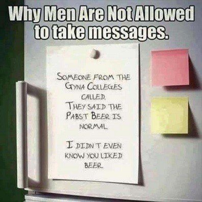 Men shouldn't take messages.jpg