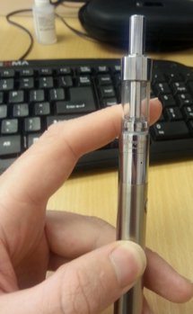 Mini Protank III on EVOD 1000mah battery.jpg