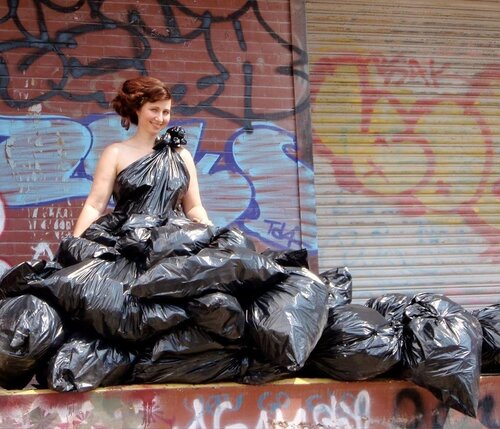 Garbage bags wedding dress.jpg